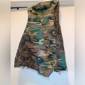 Urban Outfitters Mini Camouflage dress